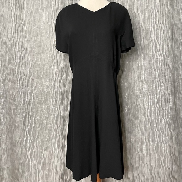 Linda Allard Ellen Tracy classic fit n flare dress - Picture 1 of 5